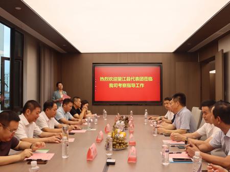 望江县李木林县长率团赴北部湾医疗集团考察